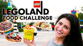 Ultimate LEGOLAND Food Challenge Trying All Of The Park Treats [upl. by Kreiner]