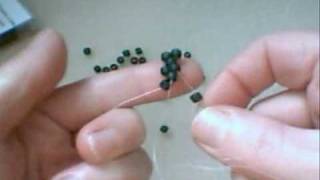 Peyote Stitch tutorial for beginners  Beadweaving with Svetlana Kunina [upl. by Fisken]