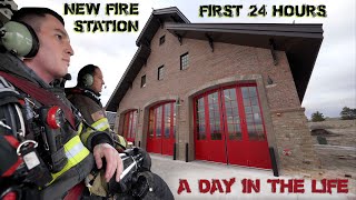 First 24 Hours in a New Fire Station  A Day in the Life [upl. by Okimuy]