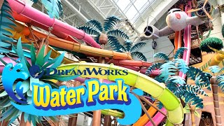 Dreamworks Water Park at American Dream Mall Tour amp Review with Ranger [upl. by Lehcim]