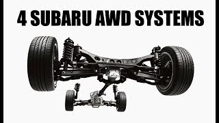 How Every Single Modern Subaru AWD System Works [upl. by Ezarras]