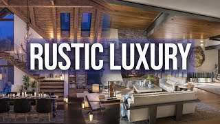 RUSTIC LUXURY The Trend REPLACING FARMHOUSE [upl. by Ileana]