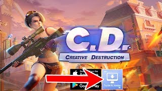 CREATIVE DESTRUCTION GAMEPLAY  How to download and play on PC [upl. by Sirob345]