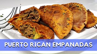 How to Make Puerto Rican Empanadas  Empanadillas [upl. by Ramar]