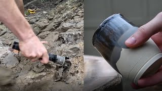 Processing Clay For Pottery Start to Finish [upl. by Ycnaffit]