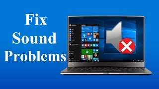 Fix Windows 10 Sound Problems  Howtosolveit [upl. by Akcirederf219]