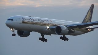 Plane Spotting at London Heathrow Airport  09L Landings amp 27R Take offs [upl. by Kondon]