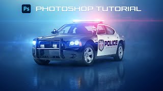 Realistic Car Reflection  Photoshop Tutorial [upl. by Oremar732]