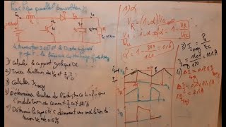 Hacheur parallél survolteur exercice 21 [upl. by Uis]