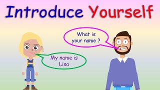 Introduce Yourself in English  Self Introduction for Kids  Yourself [upl. by Anuahs461]