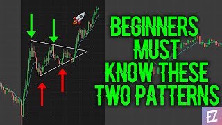 The Two Chart Patterns all Traders must know  Ascending TriangleBullish Pennant [upl. by Gelasius]