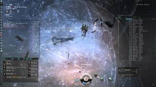 Eve Online  Titan Kill [upl. by Leirbma41]