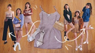 10 WAYS TO reWEAR A DRESS [upl. by Aerised]