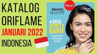 KATALOG ORIFLAME JANUARI 2022 BEAUTY GUIDE [upl. by Atikram896]