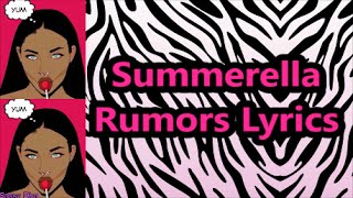 Summerella  Rumors Lyrics [upl. by Inva]