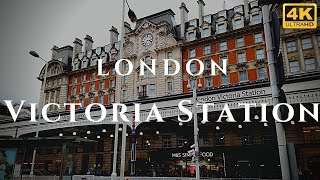 London Victoria Station Walk Through England 4K [upl. by Entwistle600]