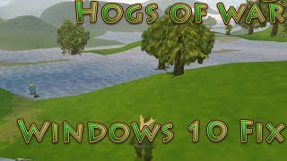 Hogs Of War Frontschweine  Windows 10 Patch [upl. by Ahsiym]