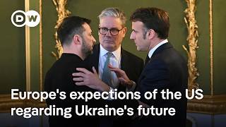 Ukraine summit outcome Europe must do heavy lifting to defend itself says Starmer  DW News [upl. by Chappie511]