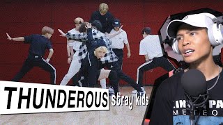 Dancer Reacts to STRAY KIDS  THUNDEROUS 소리꾼 Dance Practice [upl. by Lorinda]