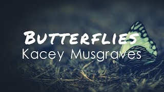 Kacey Musgraves  Butterflies Lyric Video [upl. by Walcott81]