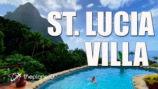 Caribbean Villa Tour  Stonefield Villas Resort  Saint Lucia [upl. by Enitsyrhc]