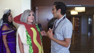 Jessica Nigri Uncut ComicCon 9 [upl. by Mechling]