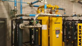 Complete Kaeser Compressor Room Install [upl. by Klinges572]