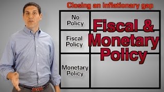 Fiscal amp Monetary Policy  Macro Topic 51 [upl. by Pesek]