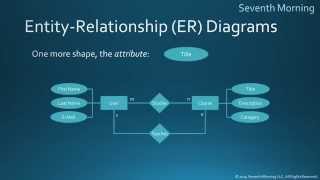 EntityRelationship Diagrams [upl. by Koerlin602]