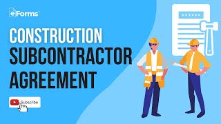 Explaining a Construction Subcontractor Agreement [upl. by Khorma]