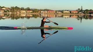 Basic paddling technique  paddlr [upl. by Ecienal]