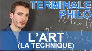 Lart la technique  Philosophie  Terminale  Les Bons Profs [upl. by Tadd]