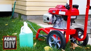 Basic Pressure Washing tips for beginners [upl. by Saideman]