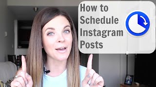 How to Schedule Instagram Posts [upl. by Ennayram]