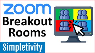 How to use Zoom Breakout Rooms  Tutorial for Beginners [upl. by Hunt]