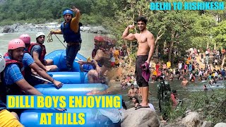 Rishikesh River Rafting amp Mussoorie Road Trip VLOG [upl. by Botzow569]