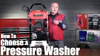 How To Choose The Right Pressure Washer  Buying Guide [upl. by Latonia]