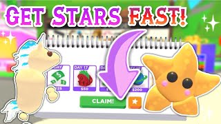 How To Get LOTS OF STARS In Adopt Me FAST 🌟 Adopt Me Tips [upl. by Trillby694]