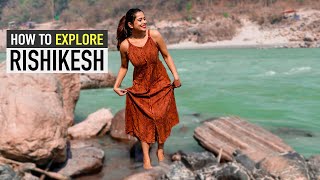 Travel To Rishikesh  Places to Visit in Rishikesh  Best Cafes  Hidden Waterfalls  Tour Plan [upl. by Willman]