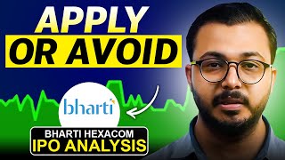 Bharti Hexacom IPO Analysis  Apply or avoid  Vibhor Varshney [upl. by Eneroc]