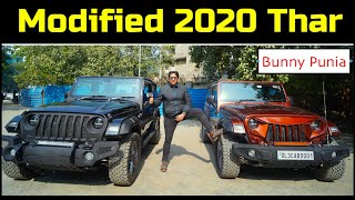 Modified Mahindra Thar 2020 by Bimbra 4x4  2 Models Explained [upl. by Romulus]