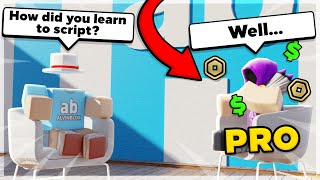 How pro Roblox developers learnt to script [upl. by Anayet]