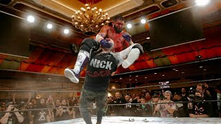 Matt Cardona vs Nick Gage  GCW Homecoming 2021 Highlights [upl. by Lionello]