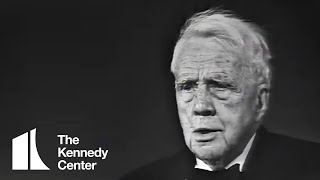 Robert Frost recites 4 of his poems 1962  The Kennedy Center [upl. by Nosneh]