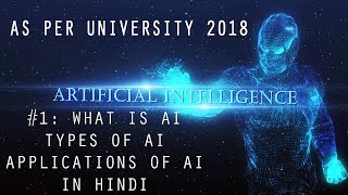 What is Artificial Intelligence in Hindi  AI in Hindi  explained   Introduction to AI in Hindi [upl. by Anilec]