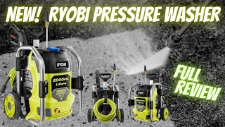 REVIEW New 2000psi RYOBI Electric Pressure Washer  Power Washer  Car Detailing [upl. by Melony]