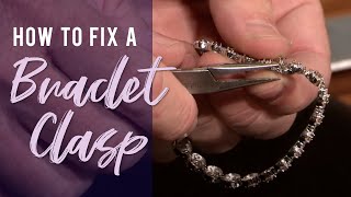 How To Fix A Bracelet Clasp [upl. by Adnorehs160]