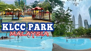 KLCC Park Walk Tour  Kuala Lumpur Malaysia [upl. by Karlise]