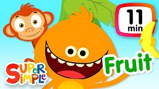 The Super Simple Show  Apples amp Bananas  Kids Songs amp Cartoons [upl. by Wunder105]