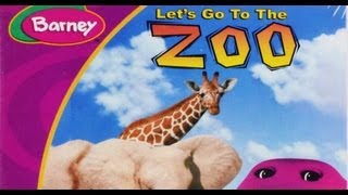 Barney Lets Go To The Zoo [upl. by Tilden]